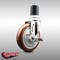 Service Caster 5 Inch 316SS Maroon Polyurethane Swivel 1-3/4 Inch Expanding Stem Caster Brake SCC-SS316EX20S514-PPUB-MRN-TLB-134 - alternate 4